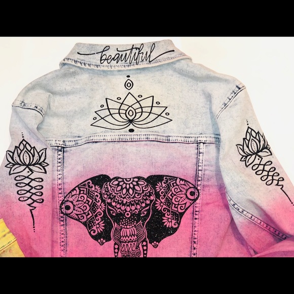 Customized jean jacket - Picture 3 of 7